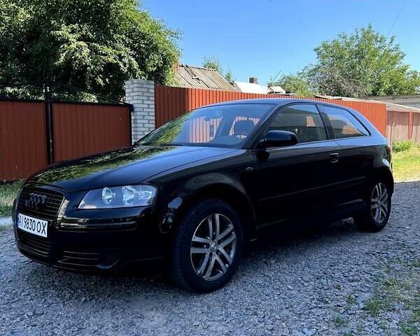 Черный Ауди А3, объемом двигателя 2 л и пробегом 217 тыс. км за 7100 $, фото 1 на Automoto.ua