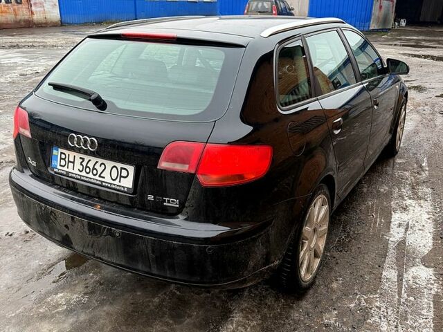 Чорний Ауді А3, об'ємом двигуна 2 л та пробігом 266 тис. км за 5500 $, фото 1 на Automoto.ua