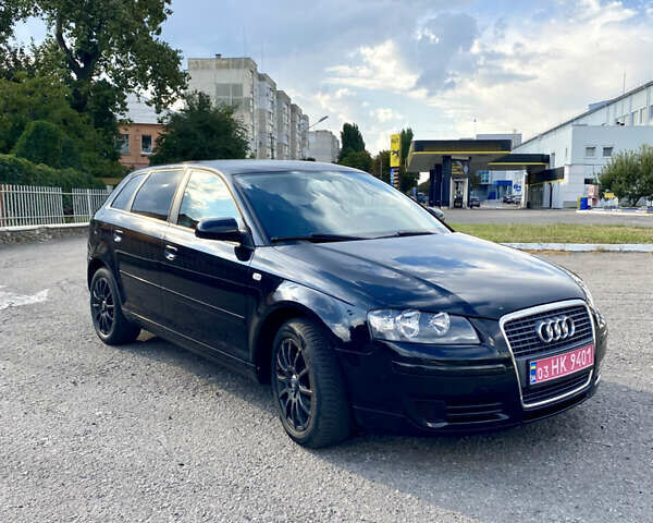 Черный Ауди А3, объемом двигателя 1.6 л и пробегом 290 тыс. км за 6400 $, фото 1 на Automoto.ua