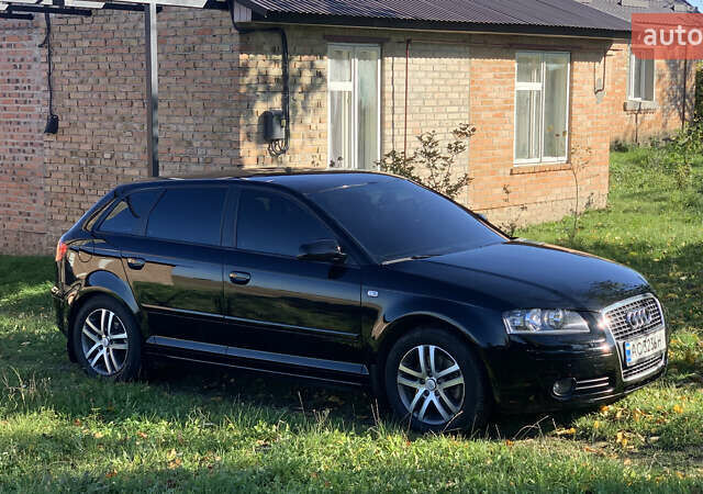 Черный Ауди А3, объемом двигателя 2 л и пробегом 464 тыс. км за 5950 $, фото 3 на Automoto.ua