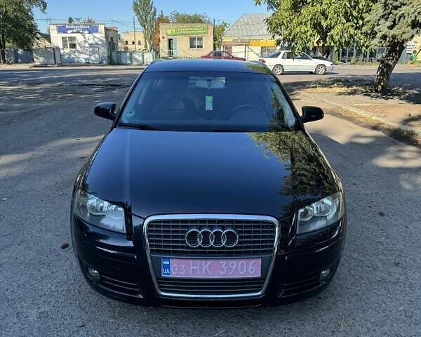 Ауді А3 2007 у Вознесенске на Automoto.ua Чорний Ауді А3, об'ємом двигуна 1.6 л та пробігом 184 тис. км за 6700 $, фото 1 на Automoto.ua