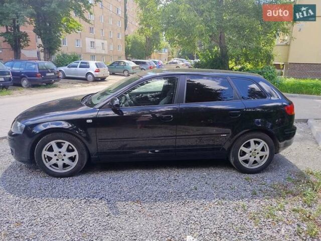 Черный Ауди А3, объемом двигателя 2 л и пробегом 232 тыс. км за 7900 $, фото 10 на Automoto.ua