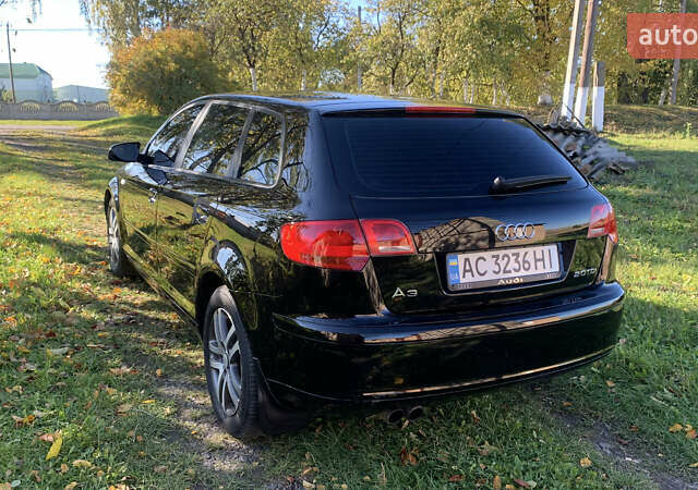 Черный Ауди А3, объемом двигателя 2 л и пробегом 464 тыс. км за 5950 $, фото 9 на Automoto.ua
