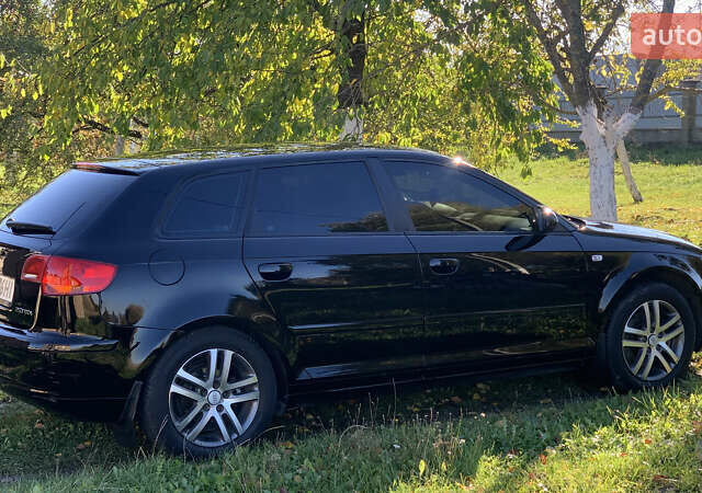 Черный Ауди А3, объемом двигателя 2 л и пробегом 464 тыс. км за 5950 $, фото 6 на Automoto.ua