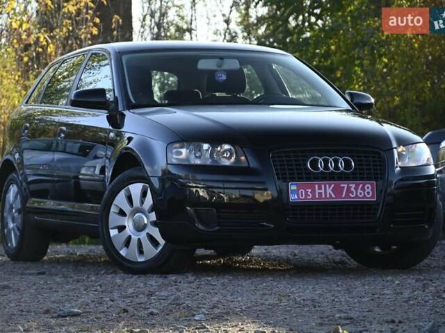 Черный Ауди А3, объемом двигателя 1.8 л и пробегом 187 тыс. км за 6800 $, фото 1 на Automoto.ua