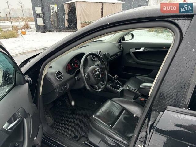 Черный Ауди А3, объемом двигателя 2 л и пробегом 349 тыс. км за 5700 $, фото 7 на Automoto.ua