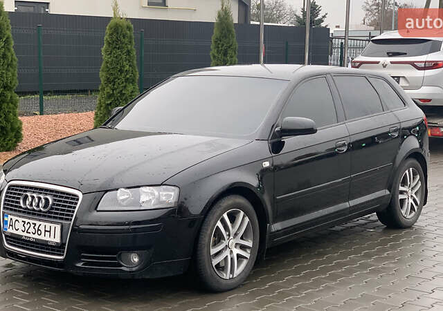Черный Ауди А3, объемом двигателя 2 л и пробегом 465 тыс. км за 5750 $, фото 1 на Automoto.ua