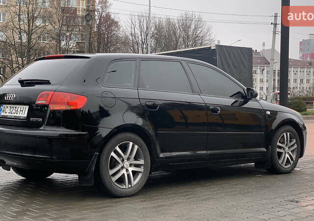 Черный Ауди А3, объемом двигателя 2 л и пробегом 465 тыс. км за 5750 $, фото 4 на Automoto.ua