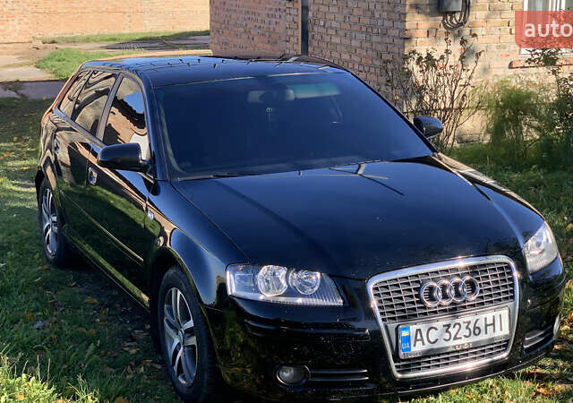 Черный Ауди А3, объемом двигателя 2 л и пробегом 464 тыс. км за 5950 $, фото 1 на Automoto.ua