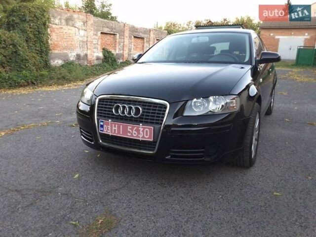 Черный Ауди А3, объемом двигателя 1.6 л и пробегом 240 тыс. км за 7199 $, фото 1 на Automoto.ua