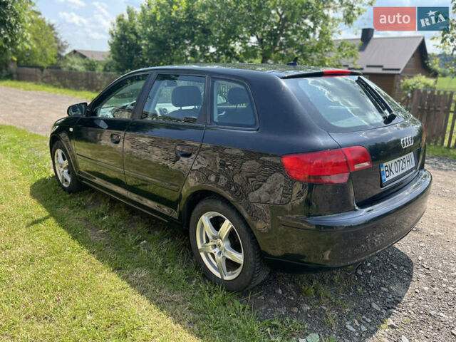 Черный Ауди А3, объемом двигателя 1.6 л и пробегом 204 тыс. км за 6700 $, фото 5 на Automoto.ua