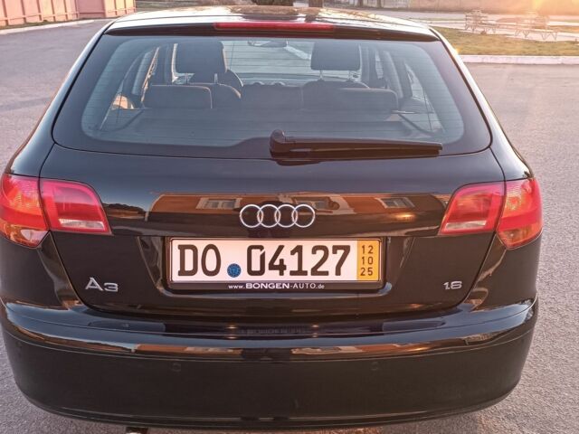 Черный Ауди А3, объемом двигателя 1.6 л и пробегом 209 тыс. км за 7778 $, фото 1 на Automoto.ua