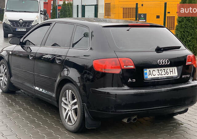 Черный Ауди А3, объемом двигателя 2 л и пробегом 465 тыс. км за 5750 $, фото 5 на Automoto.ua