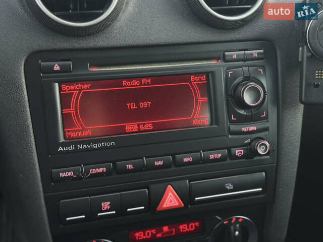 Чорний Ауді А3, об'ємом двигуна 1.6 л та пробігом 217 тис. км за 6350 $, фото 82 на Automoto.ua