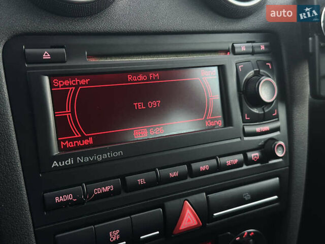 Чорний Ауді А3, об'ємом двигуна 1.6 л та пробігом 217 тис. км за 6350 $, фото 86 на Automoto.ua