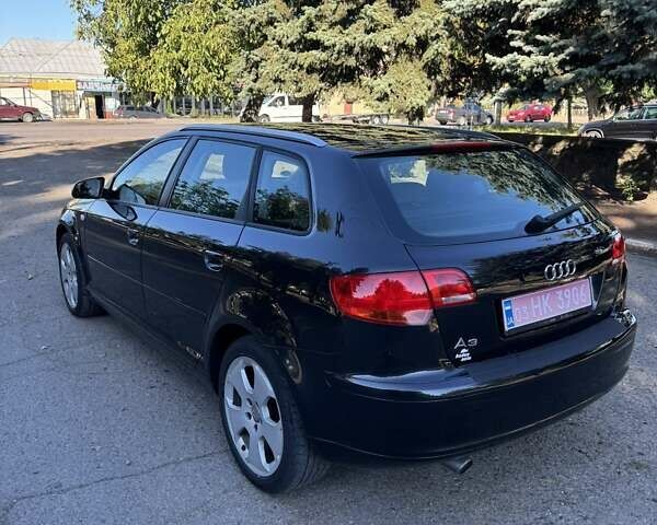 Ауді А3 2007 у Вознесенске на Automoto.ua Чорний Ауді А3, об'ємом двигуна 1.6 л та пробігом 184 тис. км за 6700 $, фото 3 на Automoto.ua