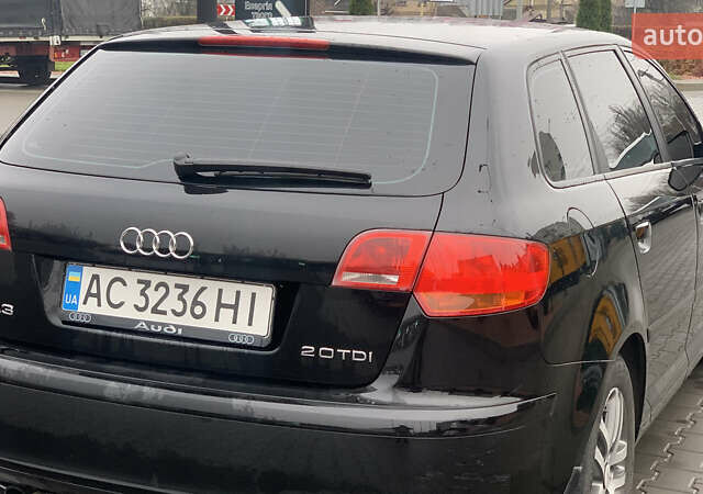 Черный Ауди А3, объемом двигателя 2 л и пробегом 465 тыс. км за 5750 $, фото 6 на Automoto.ua