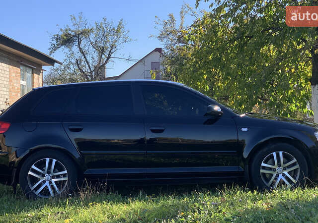 Черный Ауди А3, объемом двигателя 2 л и пробегом 464 тыс. км за 5950 $, фото 4 на Automoto.ua