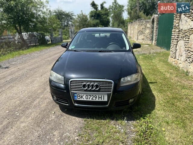 Черный Ауди А3, объемом двигателя 1.6 л и пробегом 204 тыс. км за 6700 $, фото 1 на Automoto.ua