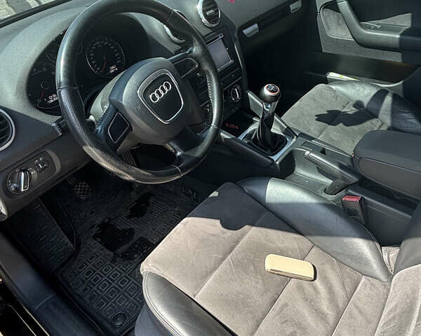 Чорний Ауді А3, об'ємом двигуна 1.8 л та пробігом 220 тис. км за 7555 $, фото 7 на Automoto.ua