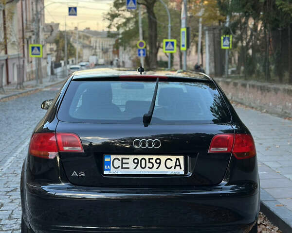 Ауди А3 2008 в Черновцах на Automoto.ua Черный Ауди А3, объемом двигателя 1.97 л и пробегом 268 тыс. км за 7500 $, фото 3 на Automoto.ua