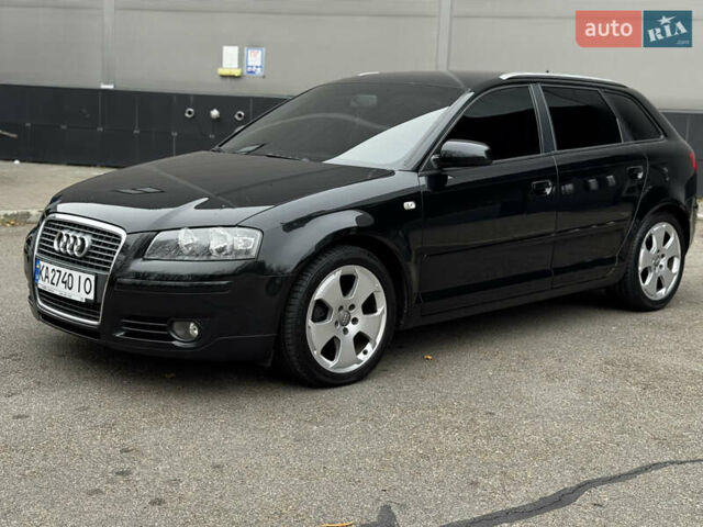 Черный Ауди А3, объемом двигателя 2 л и пробегом 200 тыс. км за 7999 $, фото 4 на Automoto.ua