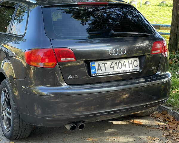 Чорний Ауді А3, об'ємом двигуна 1.8 л та пробігом 238 тис. км за 8500 $, фото 1 на Automoto.ua