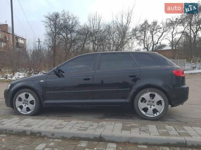 Черный Ауди А3, объемом двигателя 2 л и пробегом 309 тыс. км за 7600 $, фото 1 на Automoto.ua