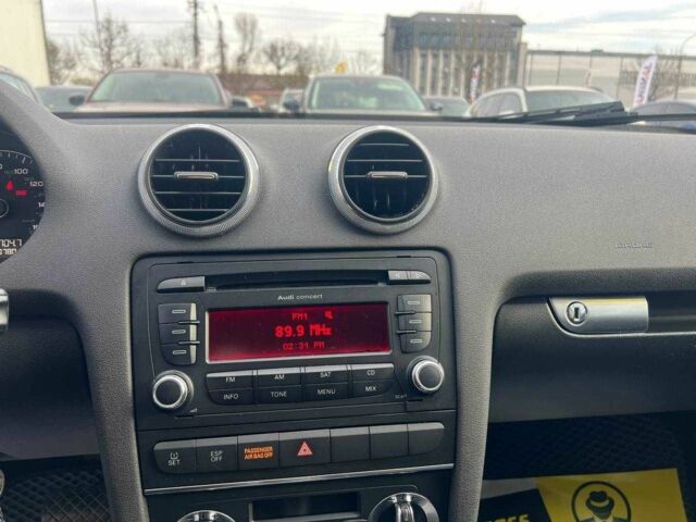 Черный Ауди А3, объемом двигателя 2 л и пробегом 307 тыс. км за 7500 $, фото 14 на Automoto.ua