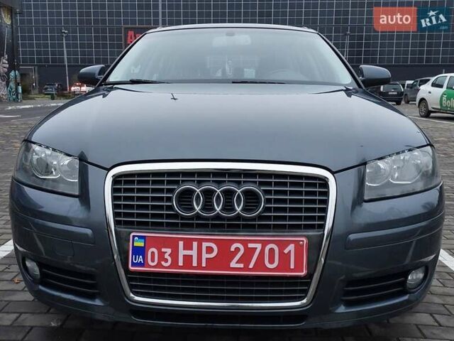 Черный Ауди А3, объемом двигателя 2 л и пробегом 221 тыс. км за 7650 $, фото 1 на Automoto.ua