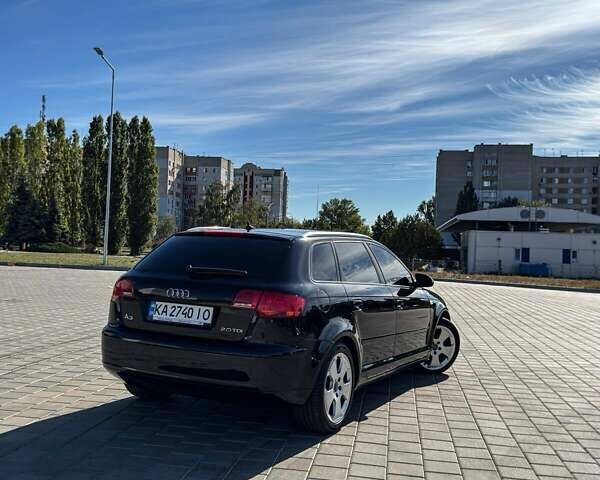 Черный Ауди А3, объемом двигателя 2 л и пробегом 200 тыс. км за 7700 $, фото 4 на Automoto.ua