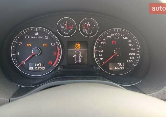 Ауди А3 2008 в Умани на Automoto.ua Черный Ауди А3, объемом двигателя 1.8 л и пробегом 265 тыс. км за 7100 $, фото 7 на Automoto.ua