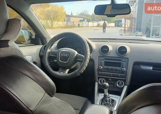 Ауди А3 2008 в Умани на Automoto.ua Черный Ауди А3, объемом двигателя 1.8 л и пробегом 265 тыс. км за 7100 $, фото 11 на Automoto.ua