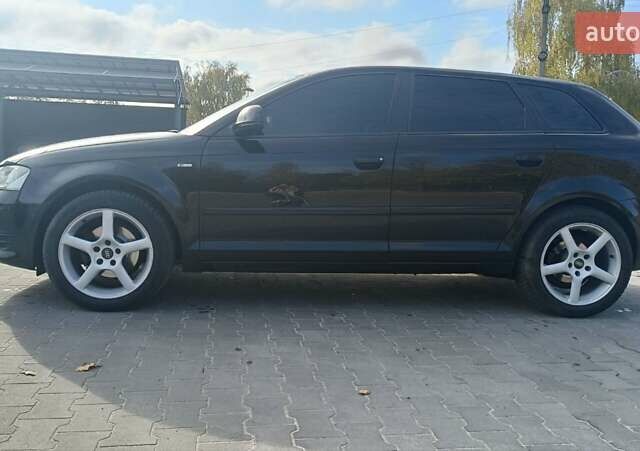 Ауди А3 2008 в Умани на Automoto.ua Черный Ауди А3, объемом двигателя 1.8 л и пробегом 265 тыс. км за 7100 $, фото 1 на Automoto.ua