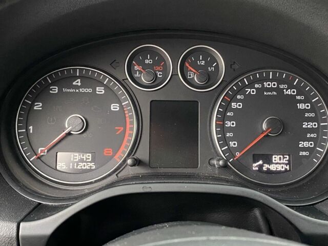 Черный Ауди А3, объемом двигателя 1.8 л и пробегом 248 тыс. км за 10200 $, фото 17 на Automoto.ua