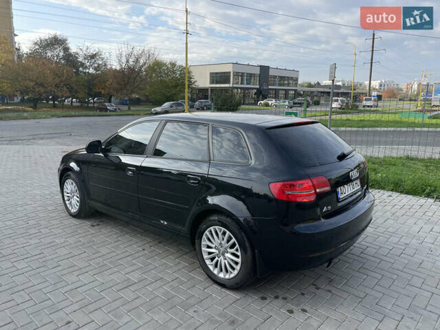 Чорний Ауді А3, об'ємом двигуна 1.6 л та пробігом 200 тис. км за 7700 $, фото 10 на Automoto.ua