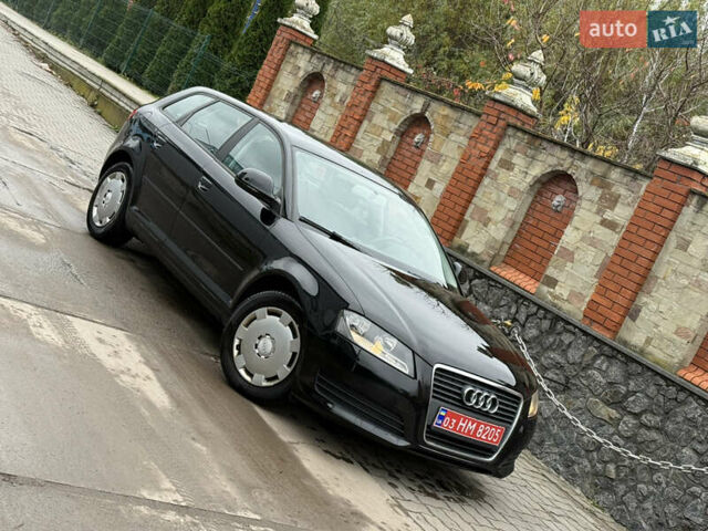 Черный Ауди А3, объемом двигателя 1.6 л и пробегом 212 тыс. км за 8599 $, фото 119 на Automoto.ua