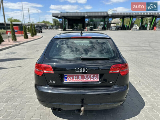 Черный Ауди А3, объемом двигателя 1.4 л и пробегом 231 тыс. км за 6550 $, фото 5 на Automoto.ua