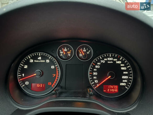 Черный Ауди А3, объемом двигателя 1.6 л и пробегом 212 тыс. км за 8599 $, фото 55 на Automoto.ua