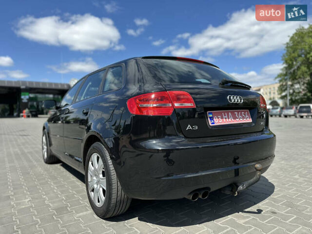 Черный Ауди А3, объемом двигателя 1.4 л и пробегом 231 тыс. км за 6550 $, фото 2 на Automoto.ua