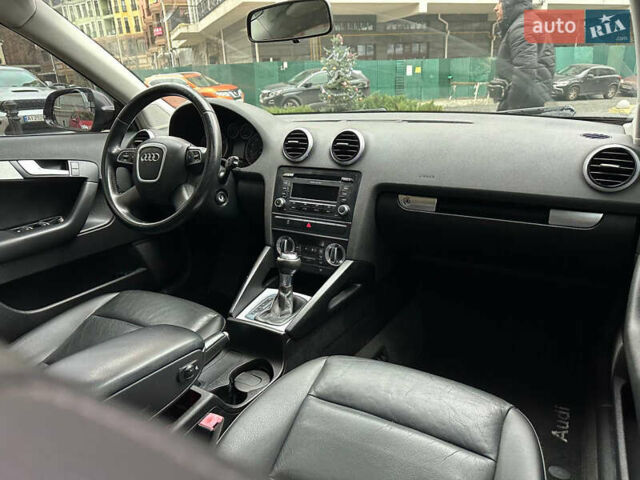 Черный Ауди А3, объемом двигателя 1.98 л и пробегом 318 тыс. км за 6990 $, фото 35 на Automoto.ua