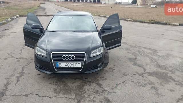 Черный Ауди А3, объемом двигателя 1.97 л и пробегом 215 тыс. км за 9000 $, фото 4 на Automoto.ua