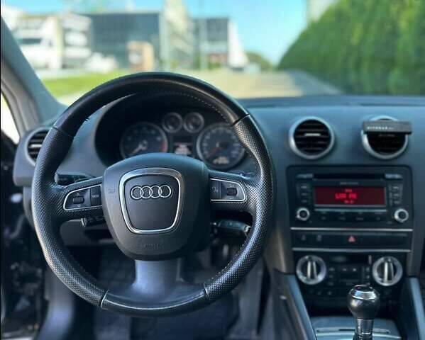 Черный Ауди А3, объемом двигателя 1.39 л и пробегом 254 тыс. км за 9400 $, фото 19 на Automoto.ua