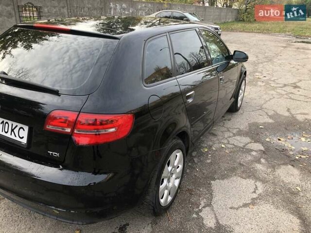 Ауді А3 2010 у Черкасах на Automoto.ua Чорний Ауді А3, об'ємом двигуна 1.6 л та пробігом 226 тис. км за 8300 $, фото 6 на Automoto.ua