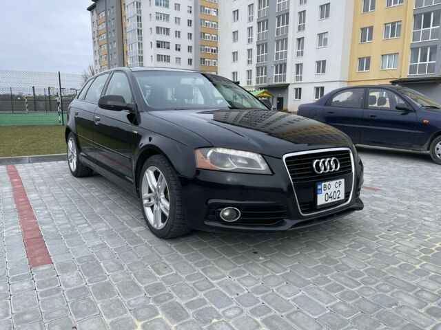 Чорний Ауді А3, об'ємом двигуна 2 л та пробігом 218 тис. км за 8900 $, фото 1 на Automoto.ua