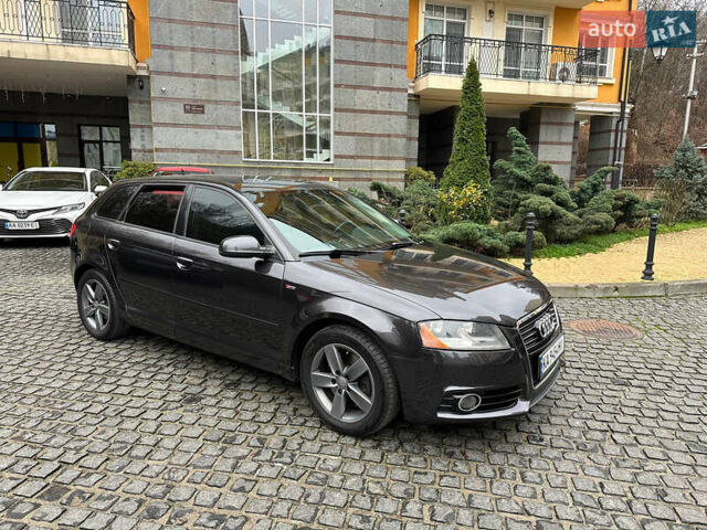 Черный Ауди А3, объемом двигателя 1.98 л и пробегом 318 тыс. км за 6990 $, фото 2 на Automoto.ua