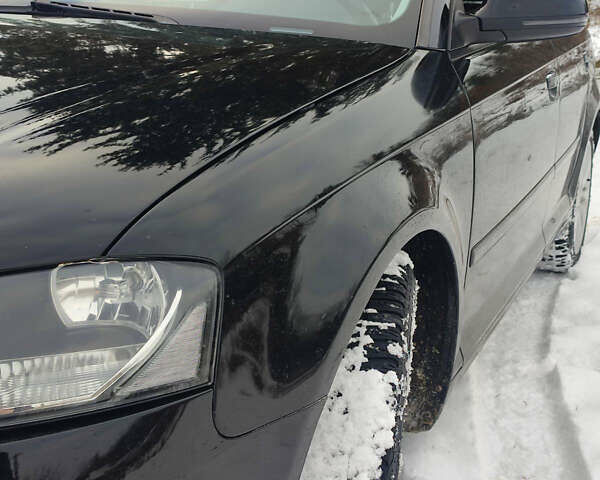 Черный Ауди А3, объемом двигателя 1.4 л и пробегом 155 тыс. км за 8000 $, фото 1 на Automoto.ua