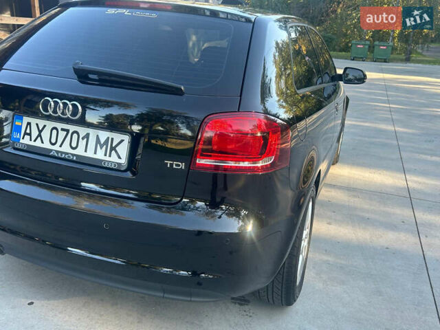 Черный Ауди А3, объемом двигателя 1.6 л и пробегом 135 тыс. км за 6999 $, фото 4 на Automoto.ua