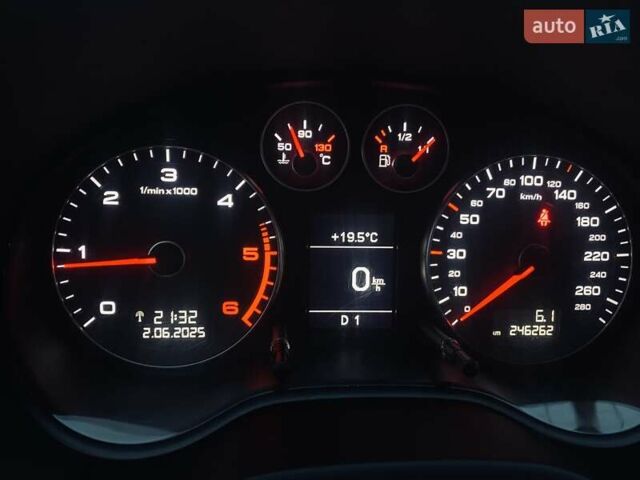 Чорний Ауді А3, об'ємом двигуна 2 л та пробігом 246 тис. км за 12200 $, фото 19 на Automoto.ua