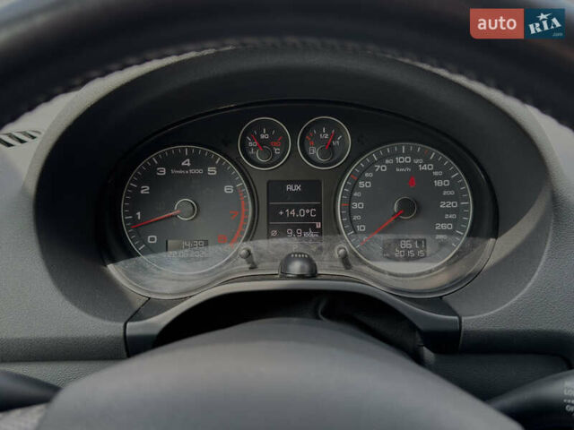Чорний Ауді А3, об'ємом двигуна 1.2 л та пробігом 204 тис. км за 9300 $, фото 16 на Automoto.ua